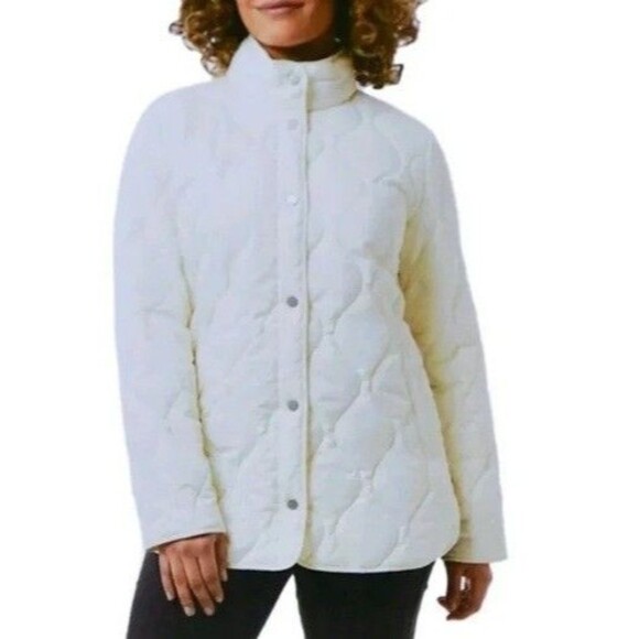 32 Degrees Ladies' Quilted Jacket White Small NWT - Picture 1 of 3